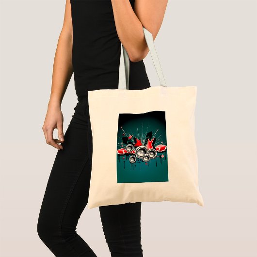 Tote Bag Audio haut-parleurs musicaux