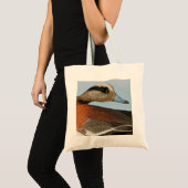 Tote Bag Audubon : Canard siffleur (Devant (produit))