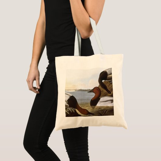 Tote Bag Audubon : Canvasback (Devant (produit))