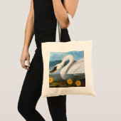 Tote Bag Audubon : Cygne commun (Devant (produit))
