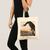 Tote Bag Audubon : Double Cormorant crêté (Devant (produit))