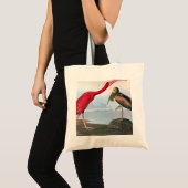 Tote Bag Audubon : Écarlate IBIS (Devant (produit))