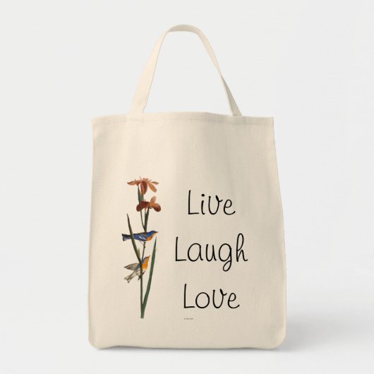 Tote Bag Audubon : Fauvette (Devant)