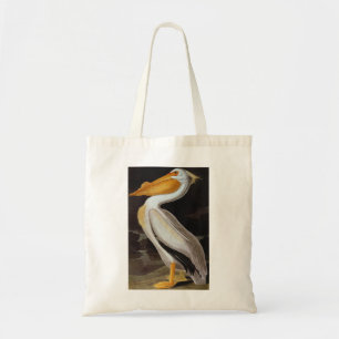 Tote Bag Audubon : Grand Pélican blanc
