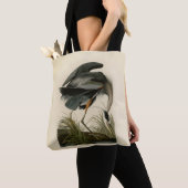 Tote Bag Audubon Great Blue Heron Marsh Bird (De près)