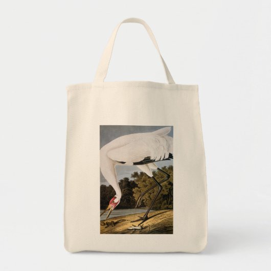 Tote Bag Audubon : Grue de huée (Devant)