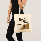 Tote Bag Audubon : Hirondelles (Devant (produit))