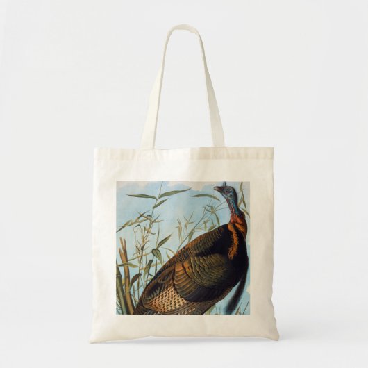 Tote Bag Audubon : La Turquie sauvage (Devant)