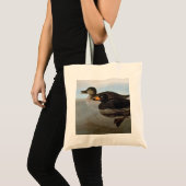 Tote Bag Audubon : Macreuse noire (Devant (produit))