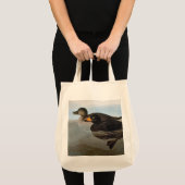 Tote Bag Audubon : Macreuse noire (Devant (produit))