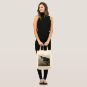 Tote Bag Audubon : Macreuse noire (Devant (modèle))