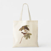 Tote Bag Audubon Oiseau de Bruant sur Mandrake sauvage (Dos)