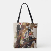 Tote Bag Audubon Peinture d'Oiseaux Pic Pilé (Dos)