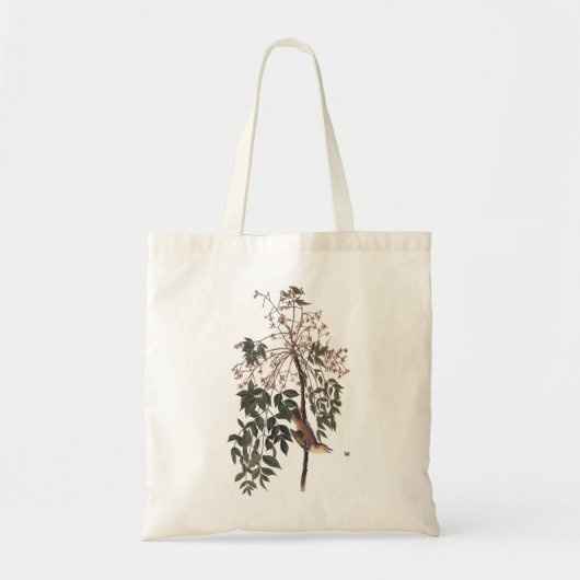 Tote Bag Audubon White Eyed Vireo Song Bird Art (Devant)