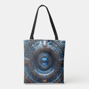 Tote Bag AUREVA Core : Le Nexus Platine