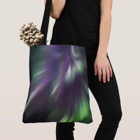 Tote Bag Aurora borealis (De près)