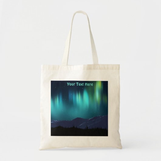 Tote Bag Aurora Borealis (Devant)