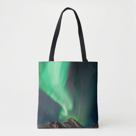 Tote Bag Aurora Borealis | Anchorage, Alaska (Devant)