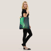Tote Bag Aurora Borealis | Anchorage, Alaska (Sur le modèle)
