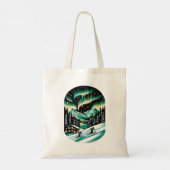 Tote Bag Aurora Ski Adventure (Dos)