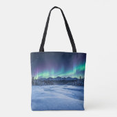 Tote Bag Aurore Boréale (Dos)