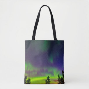 Tote Bag Aurores boréales   Manitoba Canada