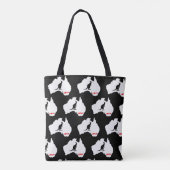 Tote Bag Aussie Love Kangaroo White (Dos)