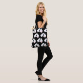 Tote Bag Aussie Love Kangaroo White (Sur le modèle)