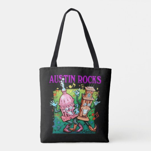 Tote Bag Austin Rocks (Dos)