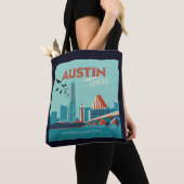 Tote Bag Austin, Texas | Pont de l'Avenue du Congrès (De près)