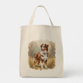 Tote Bag Australian Shepherd Dog Red Merle Aussie (Dos)