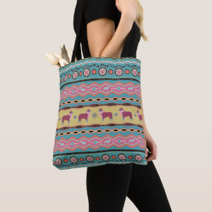 Tote Bag Australian Shepherd Motif décoratif dans les paste