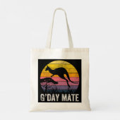 Tote Bag Australie G-day Mate Funny Kangaroo Australian Sym (Dos)