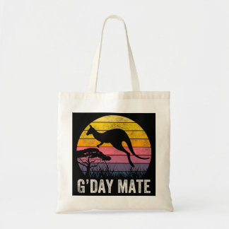 Tote Bag Australie G-day Mate Funny Kangaroo Australian Sym