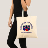 Tote Bag Australie Nouvelle-Zélande AC REMEMBRANCE (Devant (produit))