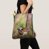 Tote Bag Australien Splendide Fairy Wren (De près)