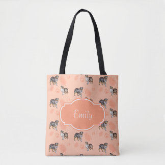 Tote Bag Australiens de paume de pêche