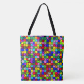 Tote Bag Autistic Jigsaw (Devant)