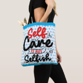 Tote Bag Auto-soins rétro (De près)