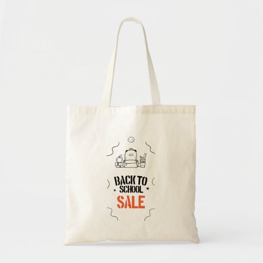 Tote Bag Autocollant mural (Devant)