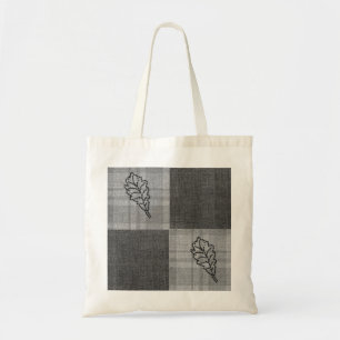 Tote Bag Automne 4 coins Tons gris
