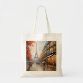 Tote Bag Automne à Paris France. (Devant)