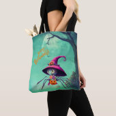 Tote Bag Automne/automne/araignée/sorcière/halloween (De près)