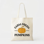 Tote Bag Automne citrouille Automne (Devant)