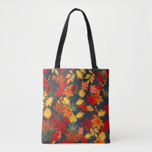 Tote Bag Automne Couleurs citrouilles épices automne citrou