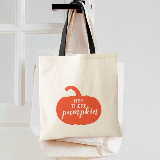 Tote Bag Automne Dusty Orange Hey Il Citrouille