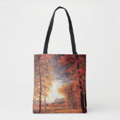 Tote Bag Automne en Amérique, comté d'Oneida, New York, (Devant)