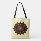 Tote Bag Automne Fleur Mandala..... (Dos)