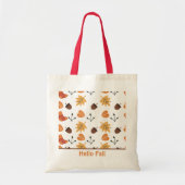Tote Bag Automne personnalisé  (Devant)