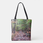 Tote Bag Automne sur Blue Hills Réservation Red Dot Trail (Dos)